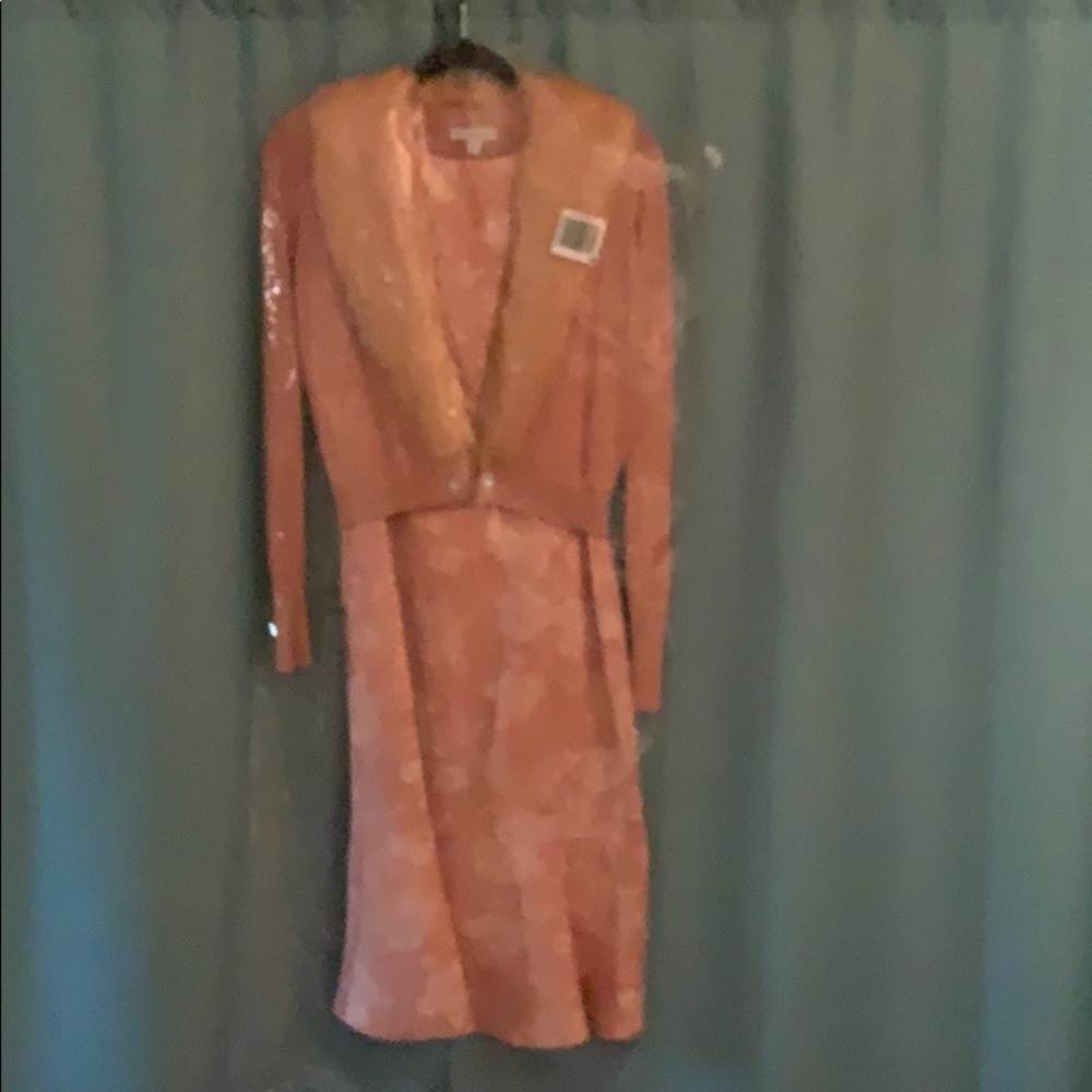 NY&CO peach dress